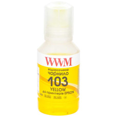 Чорнила WWM 103 для Epson, безконтактні 140г Yellow (E103Y)